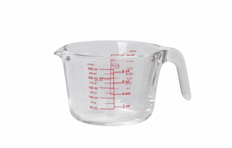 Modern House Målebeger Glass 0,25L