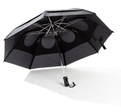 Gustbuster sammenleggbar orkanparaply sort (823-33-003)