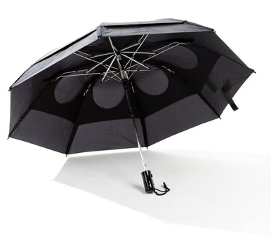 Gustbuster sammenleggbar orkanparaply sort (823-33-003)