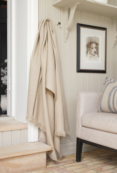 Halvor Bakke Bisho Ullpledd Beige 130x200 (479-120371)