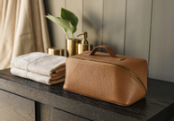 Halvor Bakke Ballito Toalettmappe skinn tan (479-120374)