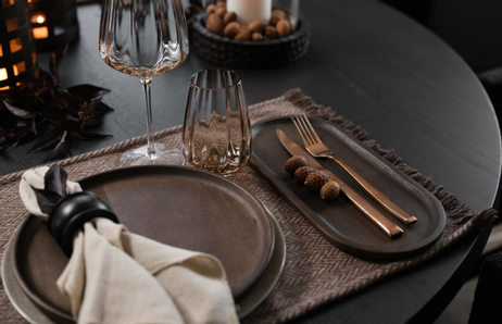 Halvor Bakke Asima Dekkebrikke ullblanding brun_35x45