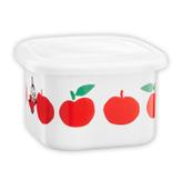 Mummi Emaljeboks m/ lokk Epler Rød 6, 7dl (489-6416114972876)