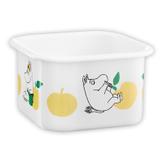 Mummi Emaljeboks m/ lokk Epler Gul 1L (489-6416114972883)