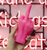 CandleHand Lys F*ck You Rosa (824-fck-pink)