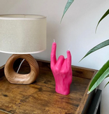 CandleHand Lys You Rock Rosa (824-rck-pink)