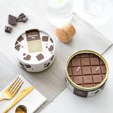 CandleHand Lys i boks Sjokolade (824-can-choco)