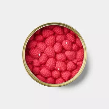CandleHand Lys i boks Bringebær (824-can-raspberries)