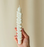 CandleHand Stearinlys Happy Bday Hvit (824-tp-hap-white)