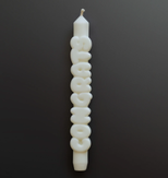 CandleHand Stearinlys Congrats Hvit (824-tp-con-white)