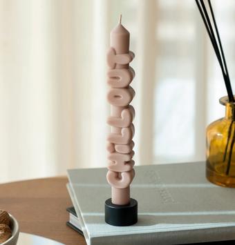 CandleHand Stearinlys Chill Out Krem (824-tp-chl-cream)