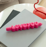 CandleHand Stearinlys Love You Rosa (824-tp-love-pink)