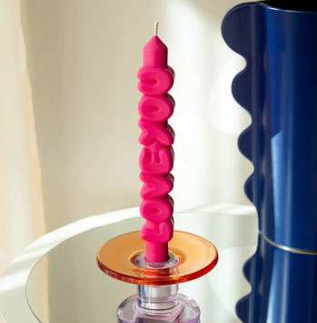 CandleHand Stearinlys Love You Rosa (824-tp-love-pink)