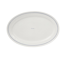 Lexington Porcelaine Fat Oval Blå