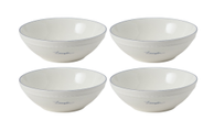 Lexington Porcelaine Skåler Blå 4pk (588-10008114-1730)