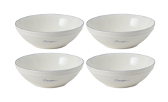 Lexington Porcelaine Skåler Blå 4pk