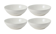 Lexington Porcelaine Skåler Beige 4pk (588-10008114-1620)