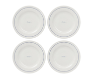 Lexington Porcelaine Tallerkner Blå Ø22_4pk (588-10008113-1730)