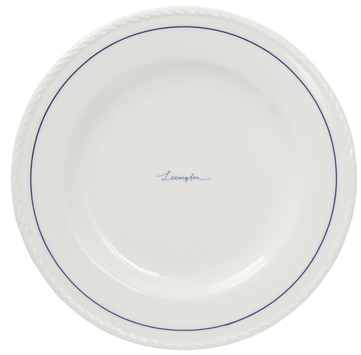 Lexington Porcelaine Tallerkner Blå Ø22_4pk (588-10008113-1730)