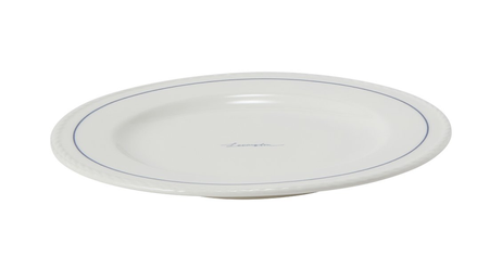 Lexington Porcelaine Tallerkner Blå Ø22_4pk (588-10008113-1730)