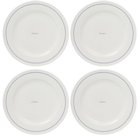 Lexington Porcelaine Middagstallerkner Blå Ø27,5_4pk