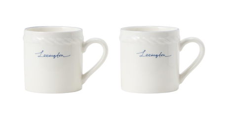 Lexington Porcelaine Espressokopper Blå 2pk (588-10008111-1730)