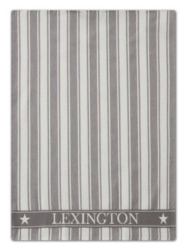Lexington Icons Kjøkkenhåndkle Waffle MørkGrå 50x70