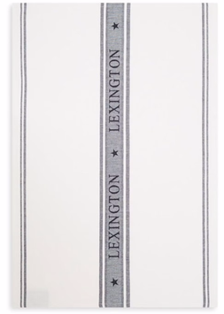 Lexington Icons Kjøkkenhåndkle Jacquard Hvit-DressBlue 50x70