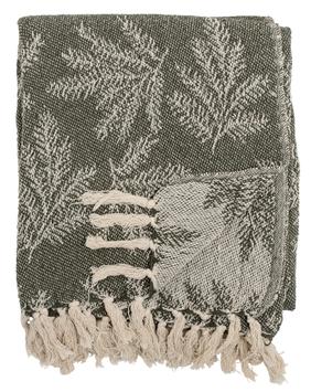 Bloomingville Gabriela Pledd Resirkulert-Bomull Grønn_130x160