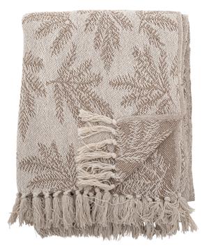 Bloomingville Gabriela Pledd Resirkulert-Bomull Beige_130x160 (152-82066394)