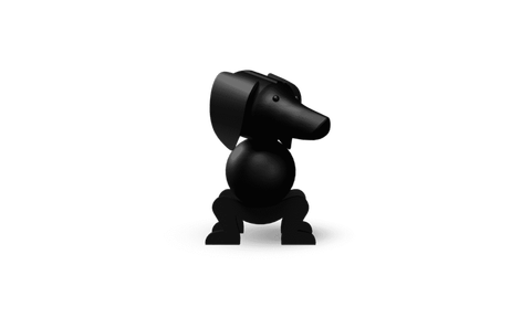 Kay Bojesen Hund Eik Mørkbeiset H11 (521-39535)