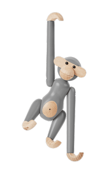 Kay Bojesen Ape Mini Grå H9,5 (521-39800)