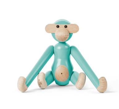 Kay Bojesen Ape Mini Turkis H9,5 (521-39801)