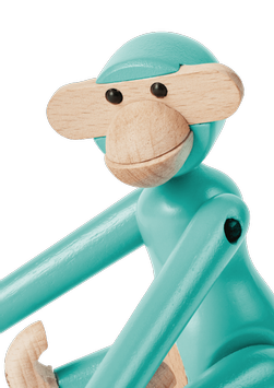 Kay Bojesen Ape Mini Turkis H9,5 (521-39801)