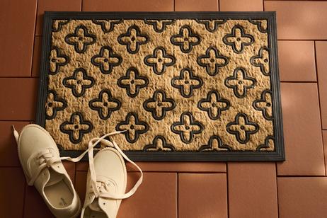 Ib Laursen Dørmatte Blomst 40x60