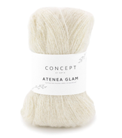 Katia Atenea-Glam Ecru-Silver 100, 25g