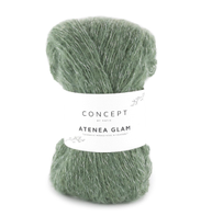 Katia Atenea-Glam Grønn-Silver 102, 25g