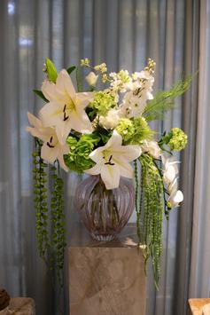 Specktrum Kunstig Blomst Lilje-Hvit H100 (625-8018)