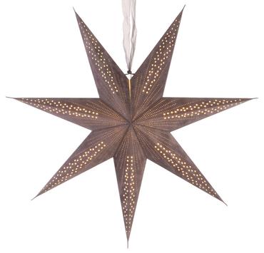 BC Julestjerne Velour Grå m/lys_Ø60