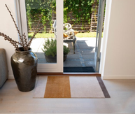 Tica Copenhagen Gulvmatte Stripes Ivory 67x120 (424-101326)