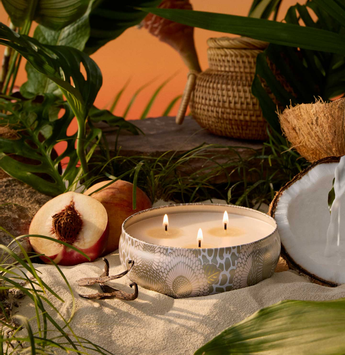 Voluspa Tahitian Coconut-Vanilla Duftlys 3-veker_40t (703-V72223)