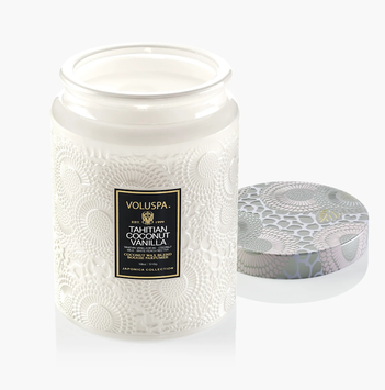 Voluspa Tahitian Coconut-Vanilla Duftlys Large_100t