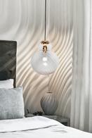 Specktrum Lily Pendellampe Swirl Klar