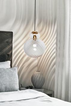 Specktrum Lily Pendellampe Swirl Klar