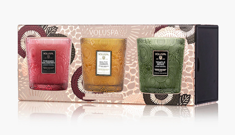 Voluspa Gaveeske Duftlys Demi 3pk 40t (703-V74904)