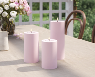 Deluxe Real-flame batterilys utendørs Ø10 støvrosa (621-RF-UL-rosa)