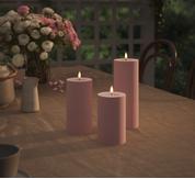 Deluxe Real-flame batterilys utendørs Ø10 støvrosa (621-RF-UL-rosa)