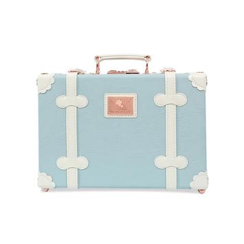 Uniwalker Koffert Retro Blå 22x33cm 13" (780-blue-13)