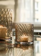 Halvor Bakke Harlekin Lykt/Vase 12cm Brun