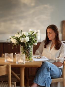 Halvor Bakke Harlekin Lykt/ Vase 24cm Klar (655-602720)